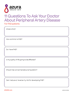 Questions You Should Ask Your Doctor About PAD
