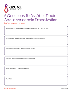 5 Questions To Ask Your Doctor About Varicoceles