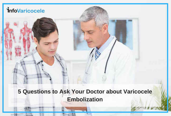 5 Questions To Ask Your Doctor About Varicocele Embolization