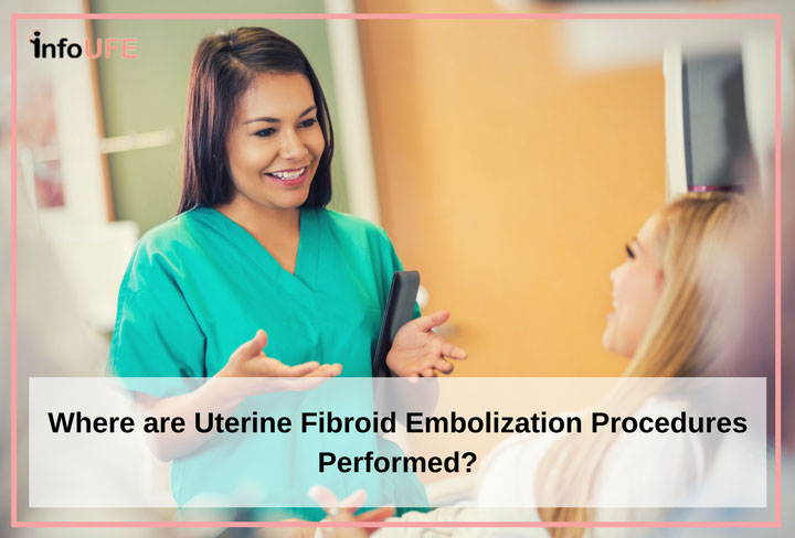 Where Are Uterine Fibroid Embolization Procedures Performed?