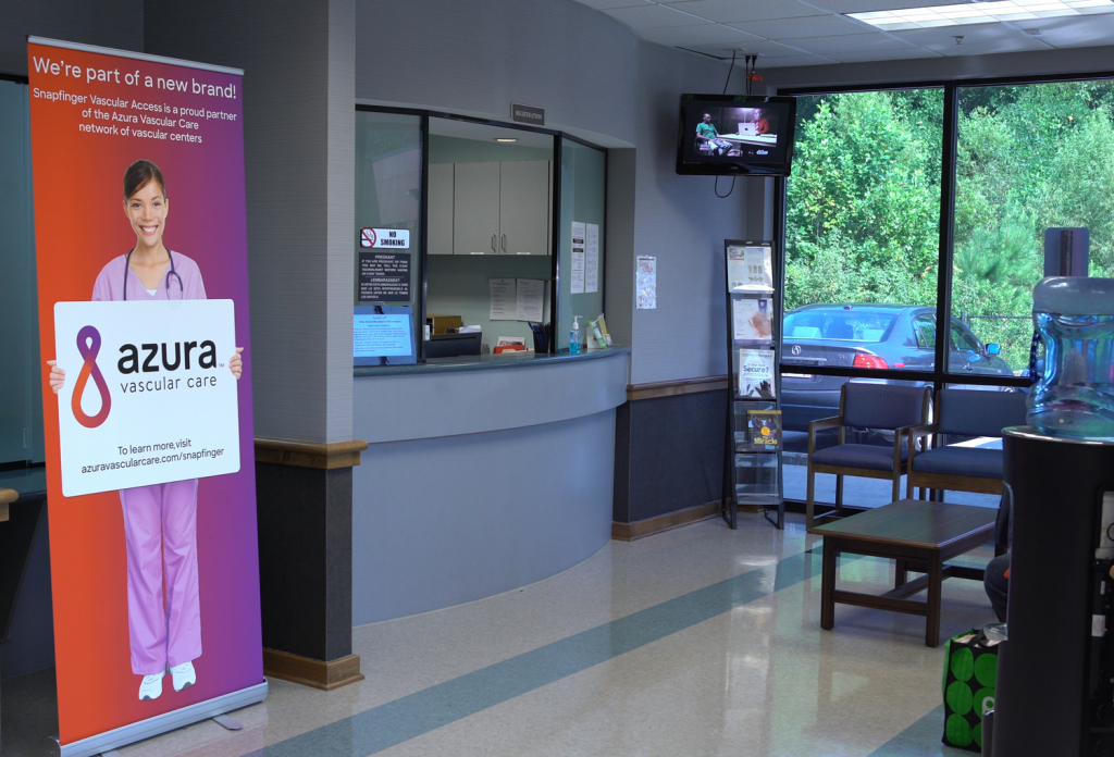 Azura Vascular Care waiting room