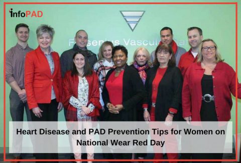 Heart Disease And PAD Prevention Tips For Women On National Wear Red Day Feature Image