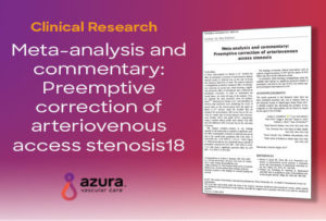 Meta analysis and commentary Azura Vascular Care