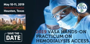 2019 VASA Hands-On Practicum on Hemodialysis Access banner