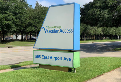 Baton Rouge Vascular Access Sign