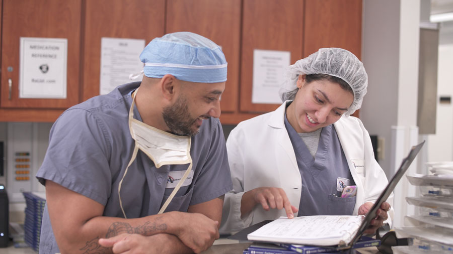 outpatient access center staff