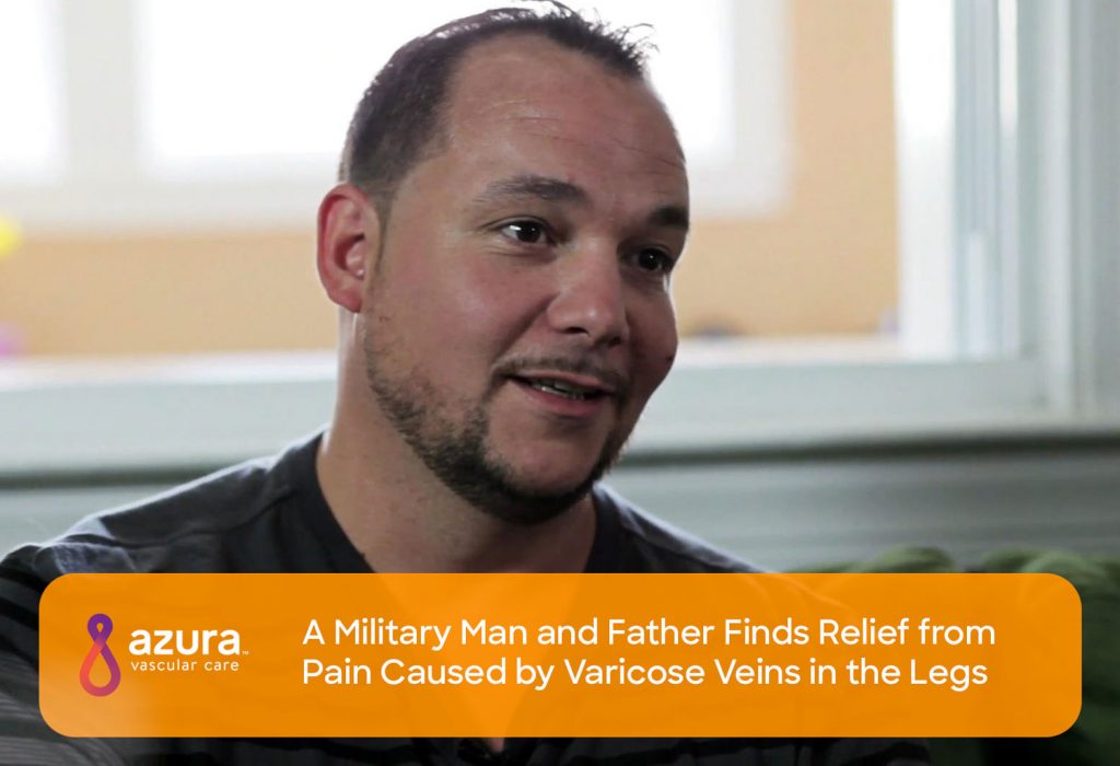 A Military Man and Father Finds Relief from Pain Caused by Varicose Veins in the Legs main image