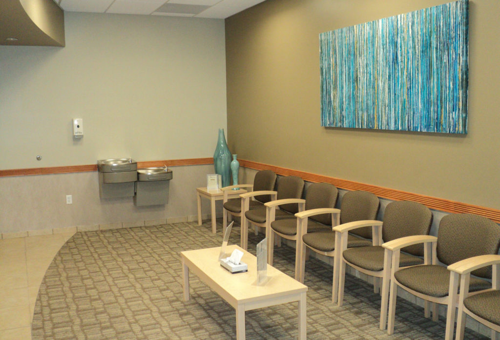 Azura Vascular Care waiting room