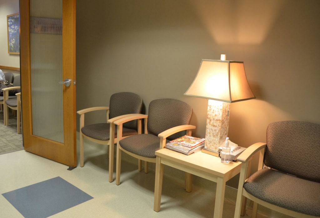 Azura Vascular Care waiting room