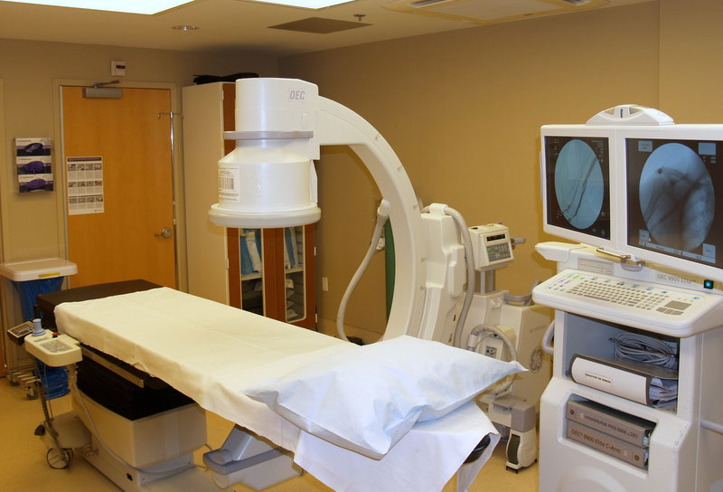 Azura Vascular Care Fluoro room