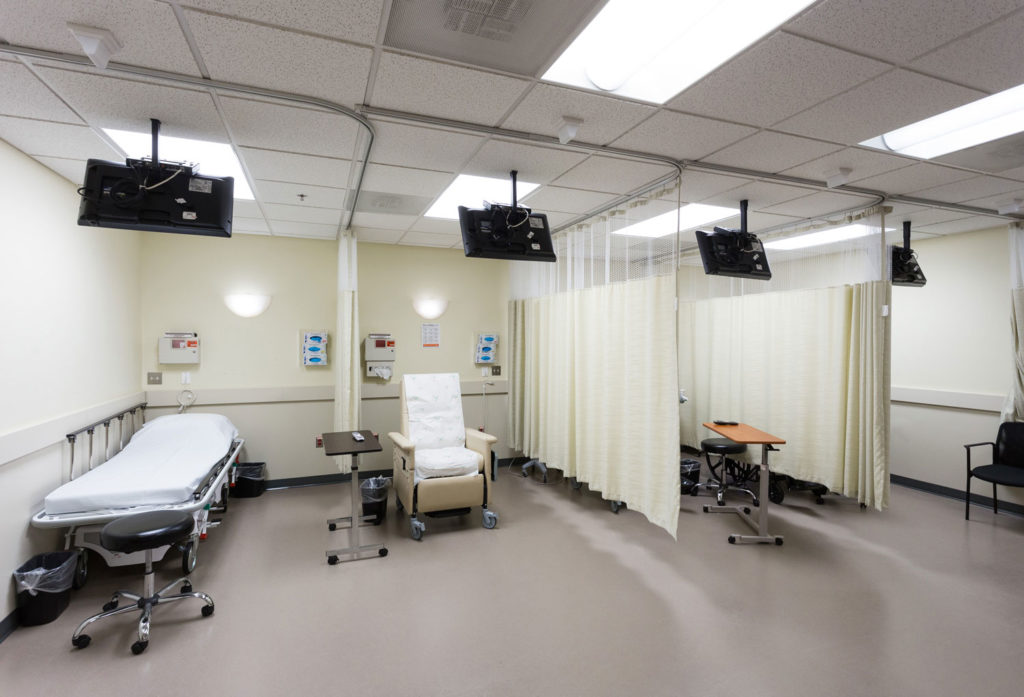 Montgomery Vascular Care treatment room