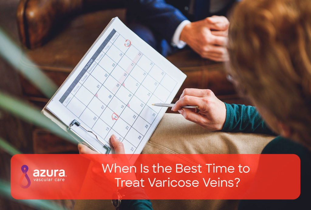 When is the best time to treat varicose veins main image