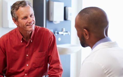 Doctor and Patient during Consultation