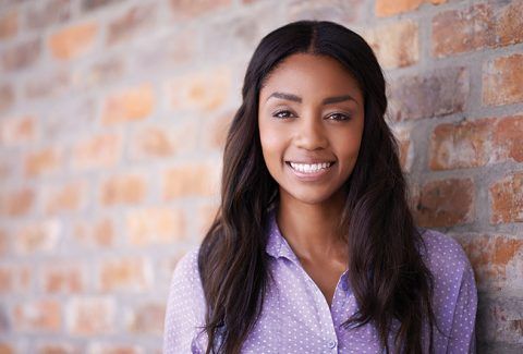 Woman Smiling