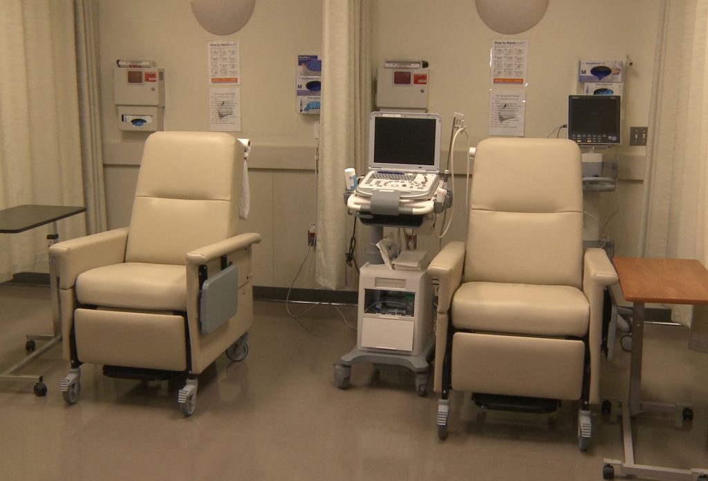 Montgomery Vascular Care treatment room
