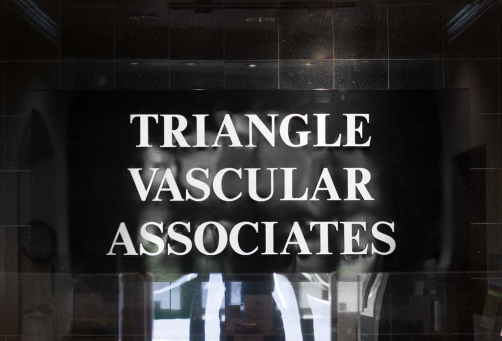 Triangle Center Door Sign